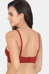 Zivame Beautiful Basics Padded Wired 3/4th Coverage Strapless Bra - Sundried Tomato — thumbnail 4